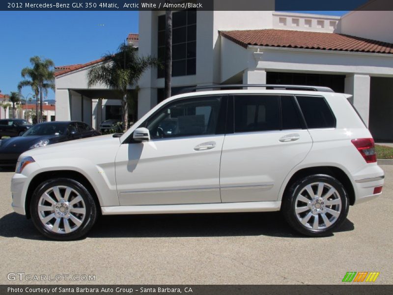 Arctic White / Almond/Black 2012 Mercedes-Benz GLK 350 4Matic