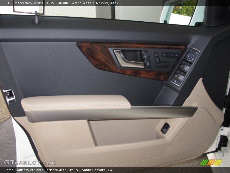 Arctic White / Almond/Black 2012 Mercedes-Benz GLK 350 4Matic