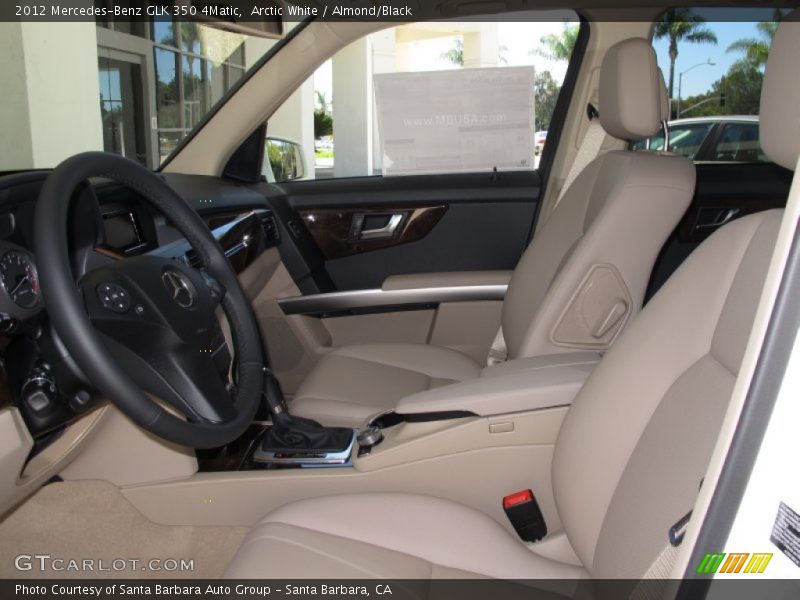 Arctic White / Almond/Black 2012 Mercedes-Benz GLK 350 4Matic