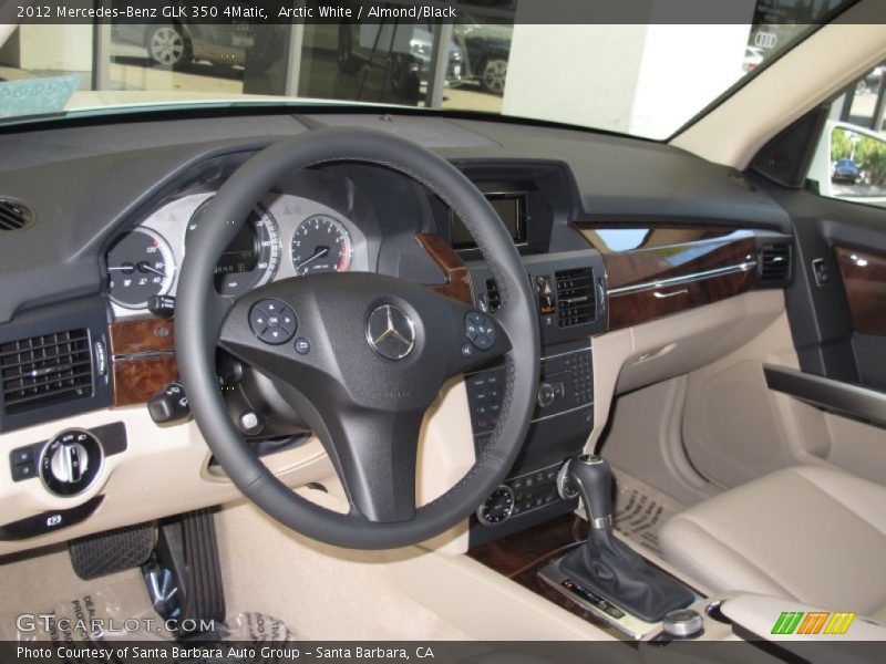 Arctic White / Almond/Black 2012 Mercedes-Benz GLK 350 4Matic
