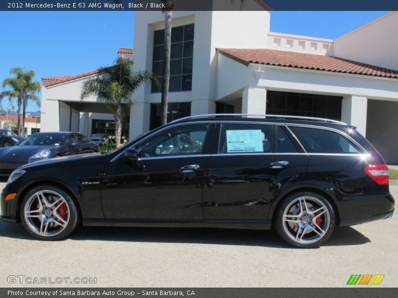 Black / Black 2012 Mercedes-Benz E 63 AMG Wagon