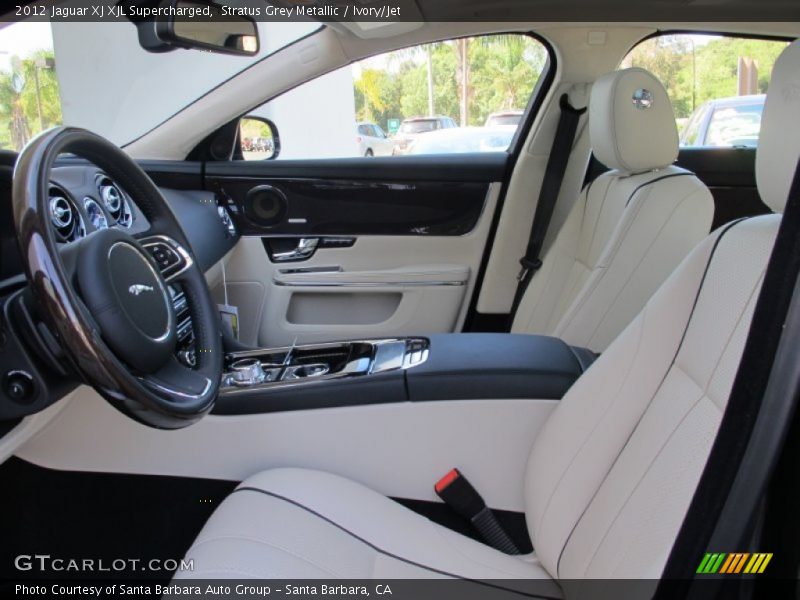  2012 XJ XJL Supercharged Ivory/Jet Interior