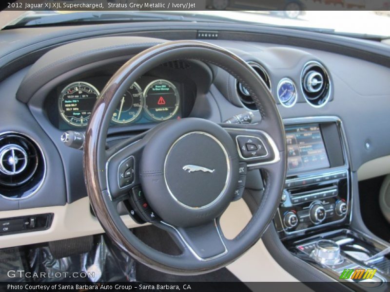 Dashboard of 2012 XJ XJL Supercharged
