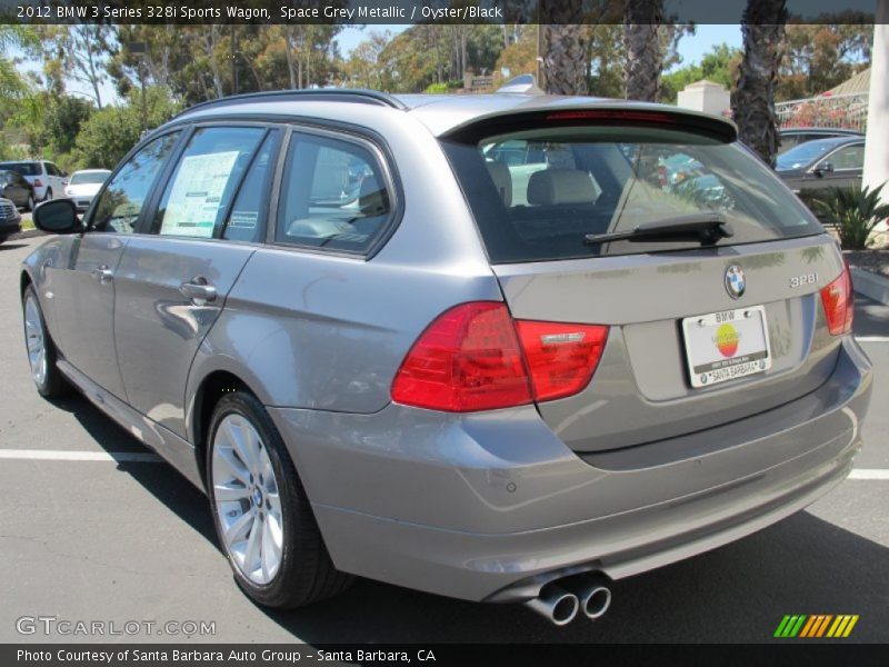 Space Grey Metallic / Oyster/Black 2012 BMW 3 Series 328i Sports Wagon