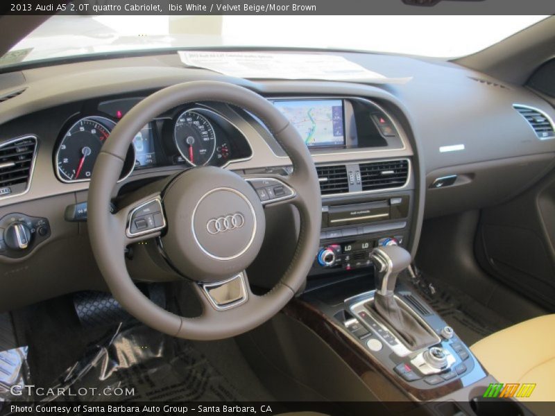 Dashboard of 2013 A5 2.0T quattro Cabriolet