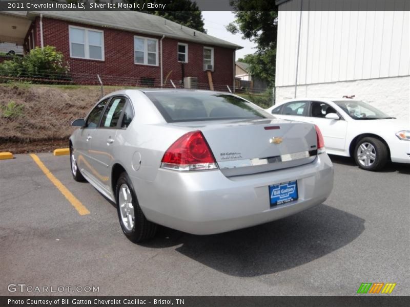 Silver Ice Metallic / Ebony 2011 Chevrolet Impala LS