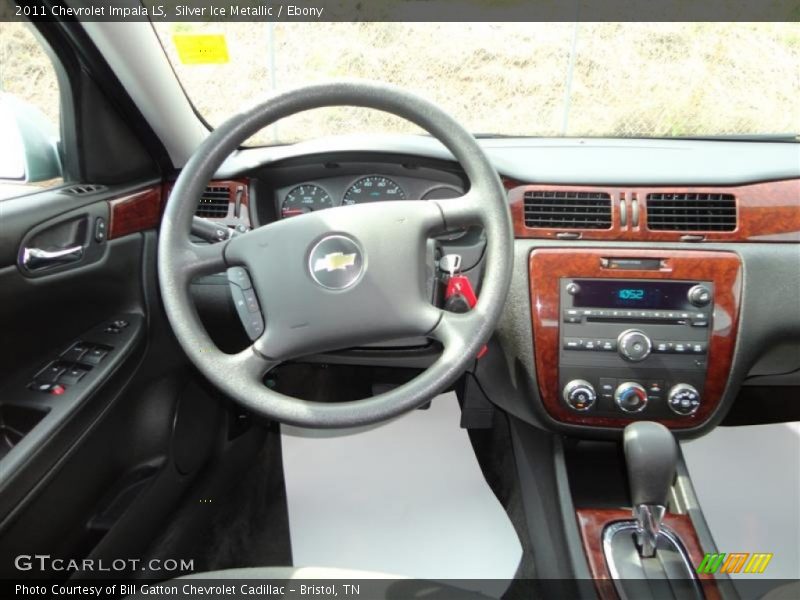 Silver Ice Metallic / Ebony 2011 Chevrolet Impala LS
