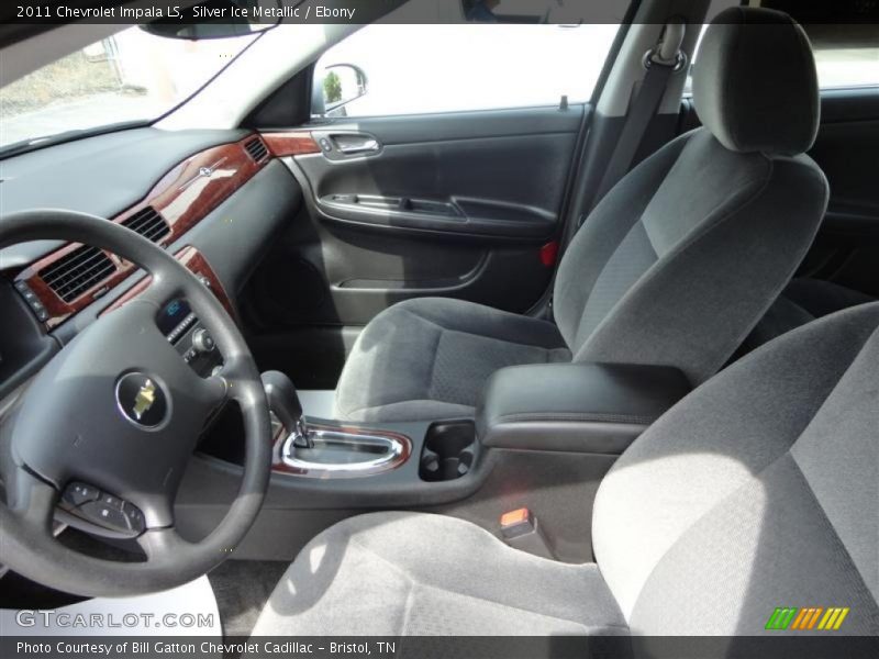 Silver Ice Metallic / Ebony 2011 Chevrolet Impala LS
