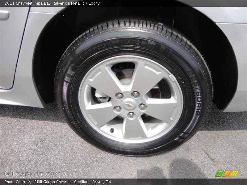 Silver Ice Metallic / Ebony 2011 Chevrolet Impala LS