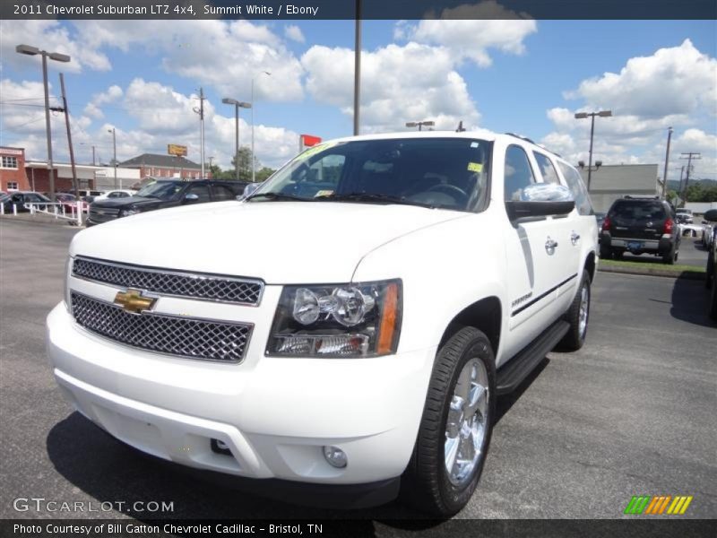 Summit White / Ebony 2011 Chevrolet Suburban LTZ 4x4