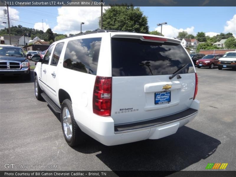 Summit White / Ebony 2011 Chevrolet Suburban LTZ 4x4
