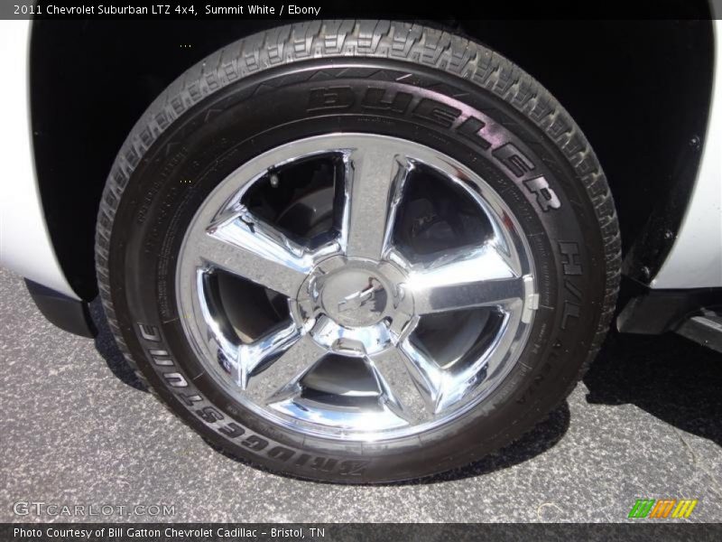 Summit White / Ebony 2011 Chevrolet Suburban LTZ 4x4