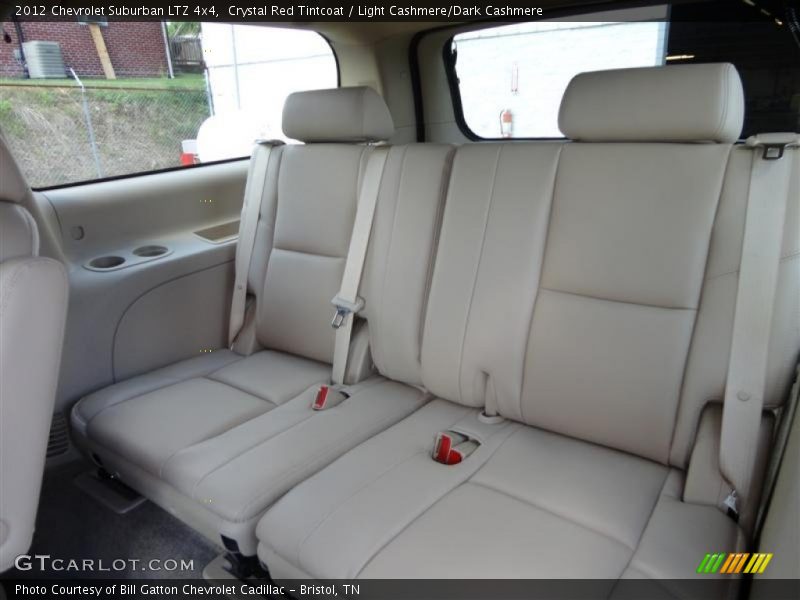 Crystal Red Tintcoat / Light Cashmere/Dark Cashmere 2012 Chevrolet Suburban LTZ 4x4