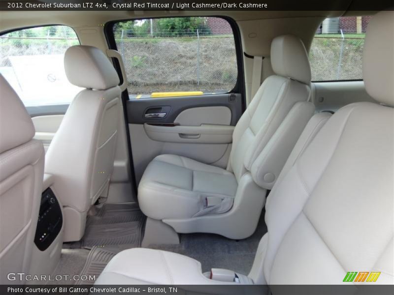 Crystal Red Tintcoat / Light Cashmere/Dark Cashmere 2012 Chevrolet Suburban LTZ 4x4