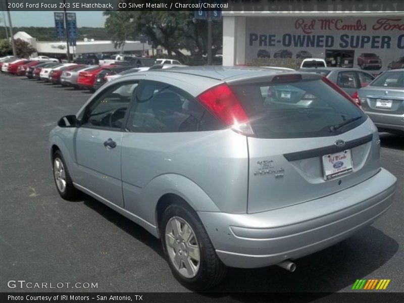 CD Silver Metallic / Charcoal/Charcoal 2006 Ford Focus ZX3 SE Hatchback
