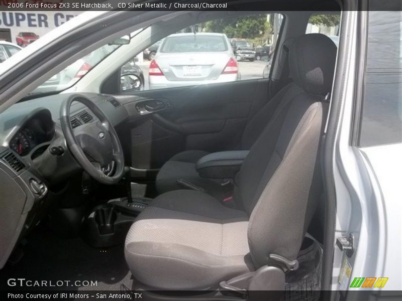 CD Silver Metallic / Charcoal/Charcoal 2006 Ford Focus ZX3 SE Hatchback