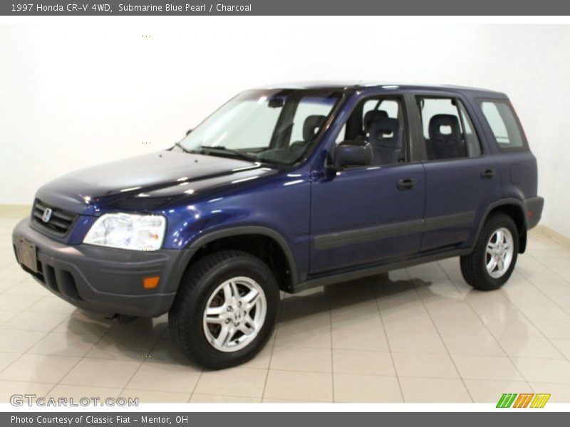 Submarine Blue Pearl / Charcoal 1997 Honda CR-V 4WD