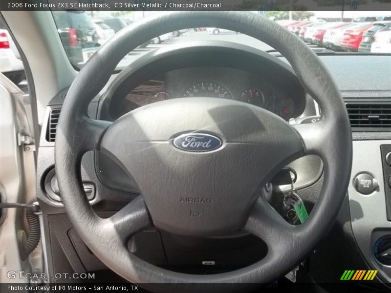 CD Silver Metallic / Charcoal/Charcoal 2006 Ford Focus ZX3 SE Hatchback