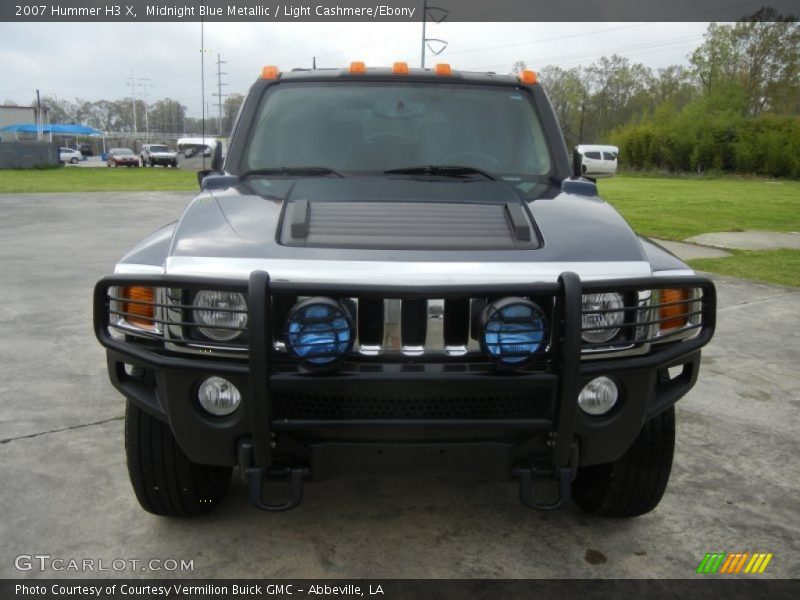 Midnight Blue Metallic / Light Cashmere/Ebony 2007 Hummer H3 X