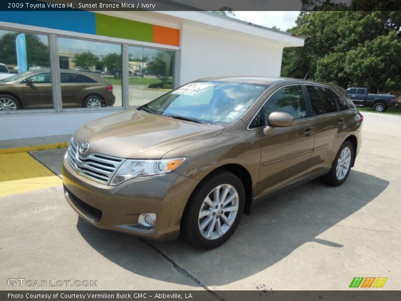 Sunset Bronze Mica / Ivory 2009 Toyota Venza I4