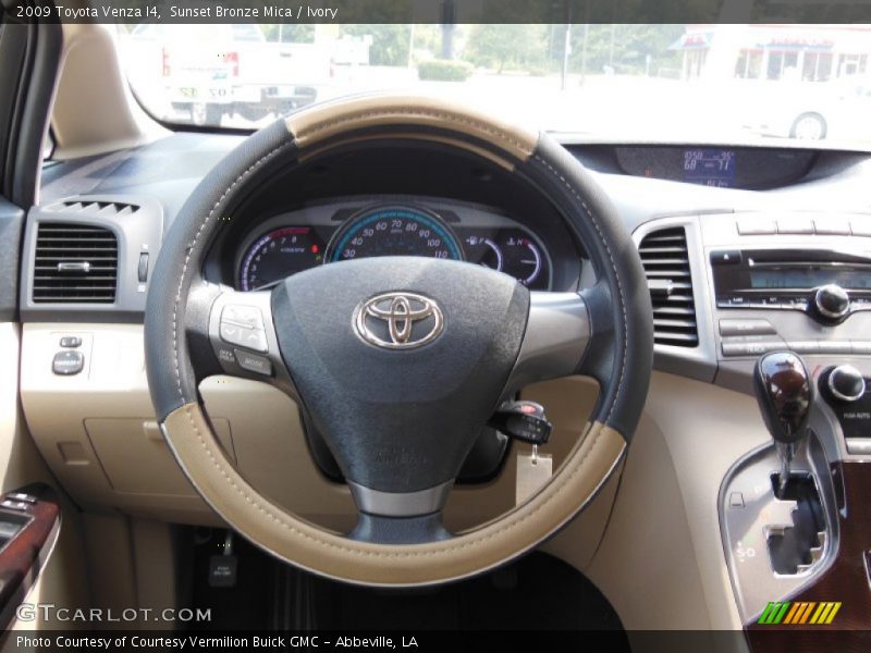 Sunset Bronze Mica / Ivory 2009 Toyota Venza I4