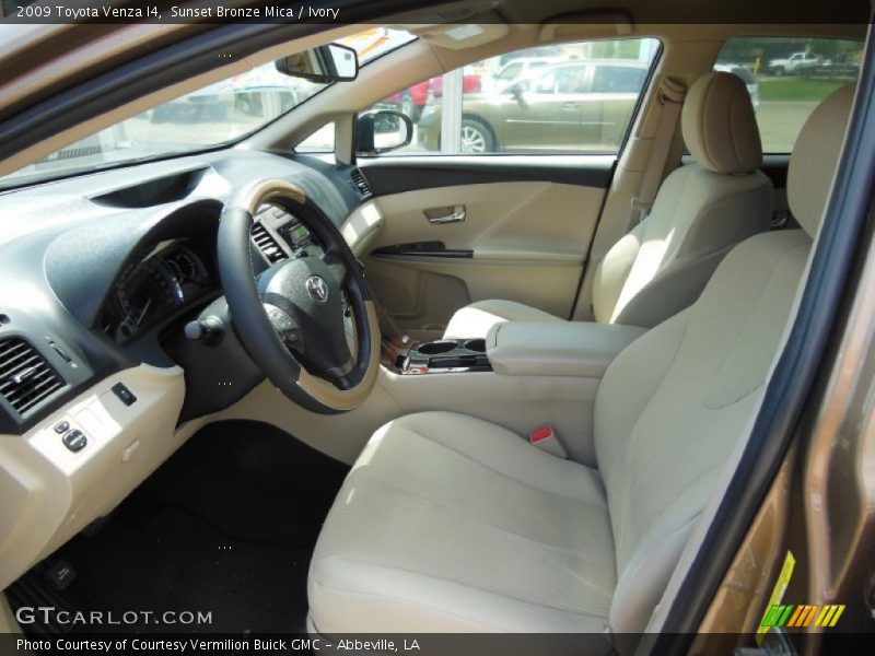 Sunset Bronze Mica / Ivory 2009 Toyota Venza I4