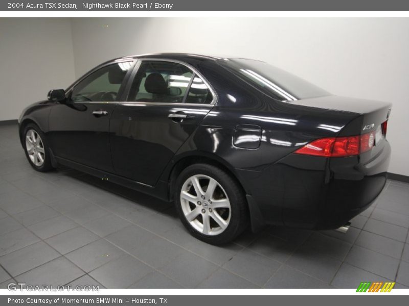 Nighthawk Black Pearl / Ebony 2004 Acura TSX Sedan