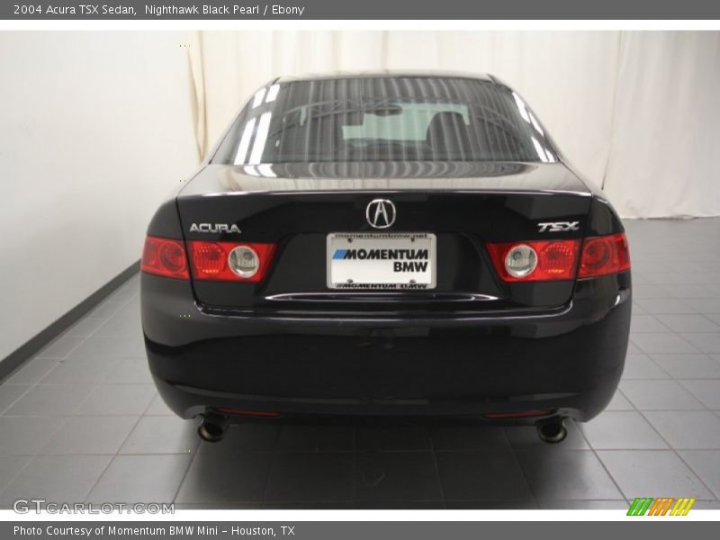 Nighthawk Black Pearl / Ebony 2004 Acura TSX Sedan