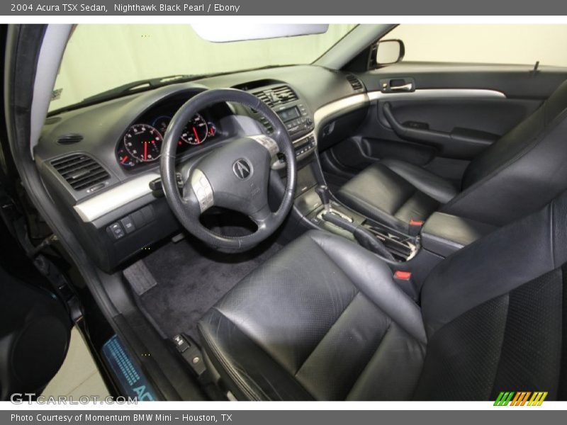 Nighthawk Black Pearl / Ebony 2004 Acura TSX Sedan