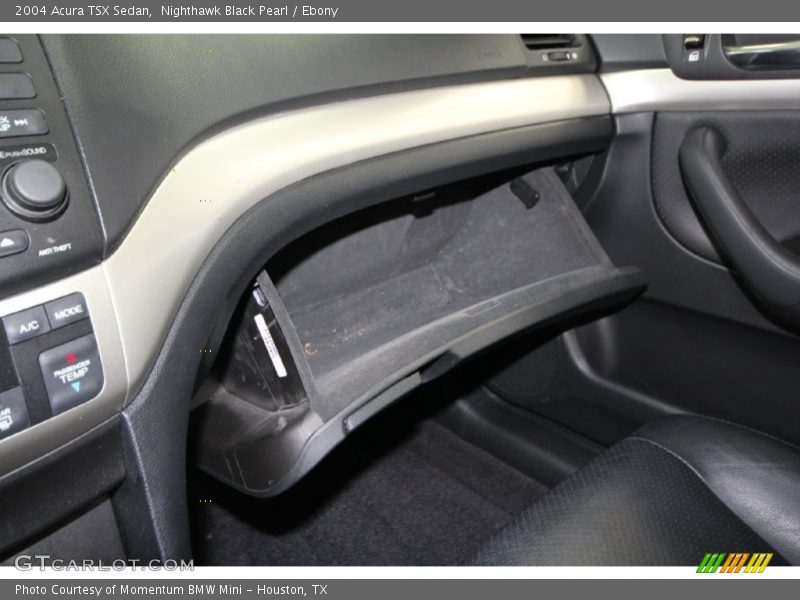 Nighthawk Black Pearl / Ebony 2004 Acura TSX Sedan
