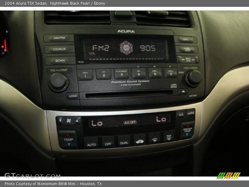 Nighthawk Black Pearl / Ebony 2004 Acura TSX Sedan