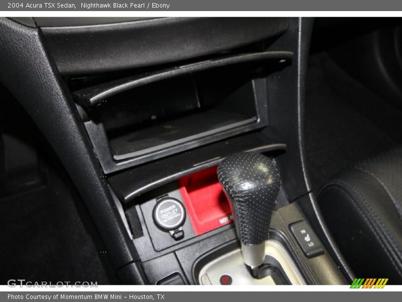 Nighthawk Black Pearl / Ebony 2004 Acura TSX Sedan