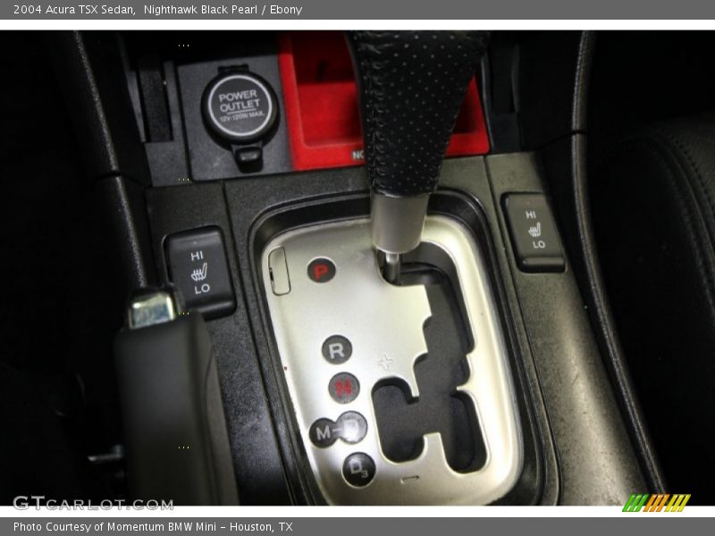 Nighthawk Black Pearl / Ebony 2004 Acura TSX Sedan