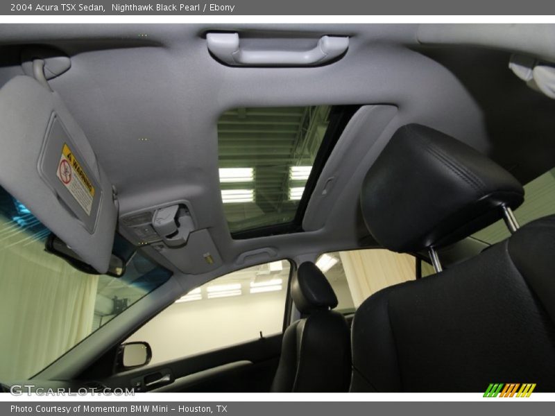 Nighthawk Black Pearl / Ebony 2004 Acura TSX Sedan