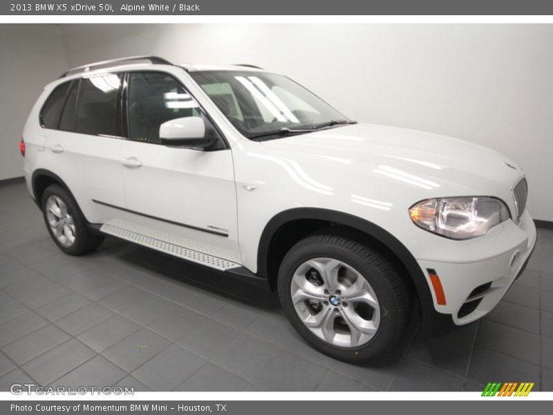 Alpine White / Black 2013 BMW X5 xDrive 50i