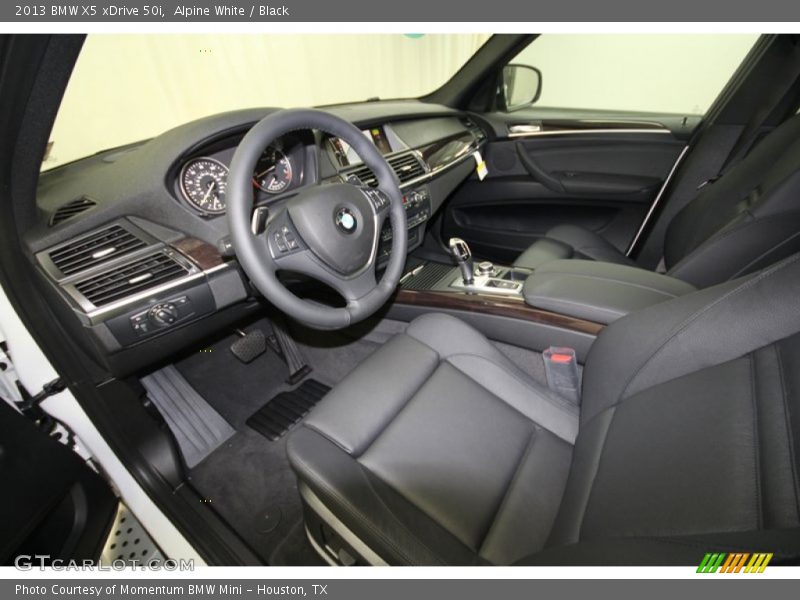 Alpine White / Black 2013 BMW X5 xDrive 50i
