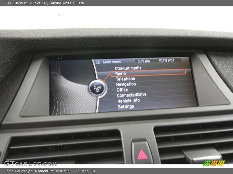 Alpine White / Black 2013 BMW X5 xDrive 50i