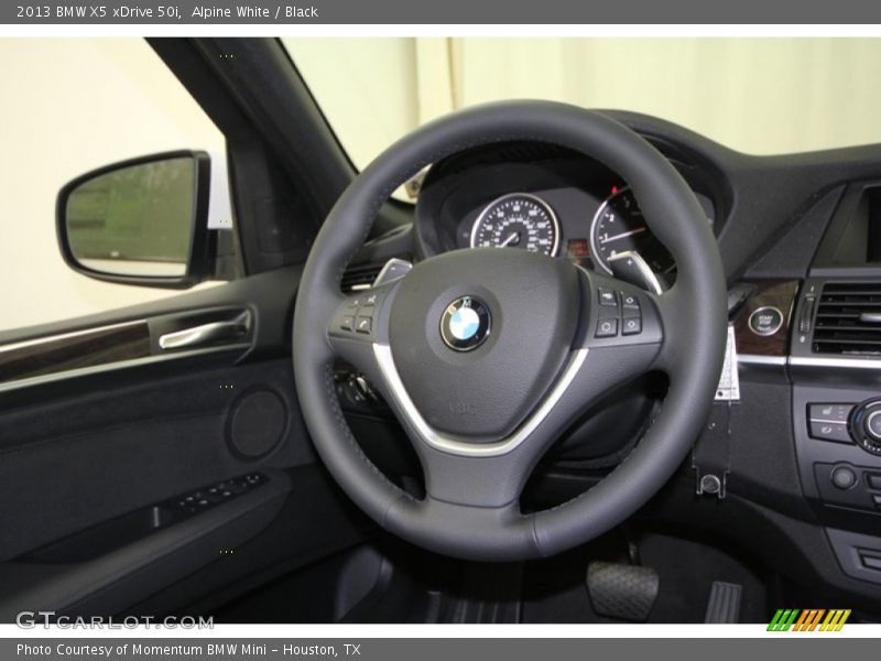 Alpine White / Black 2013 BMW X5 xDrive 50i