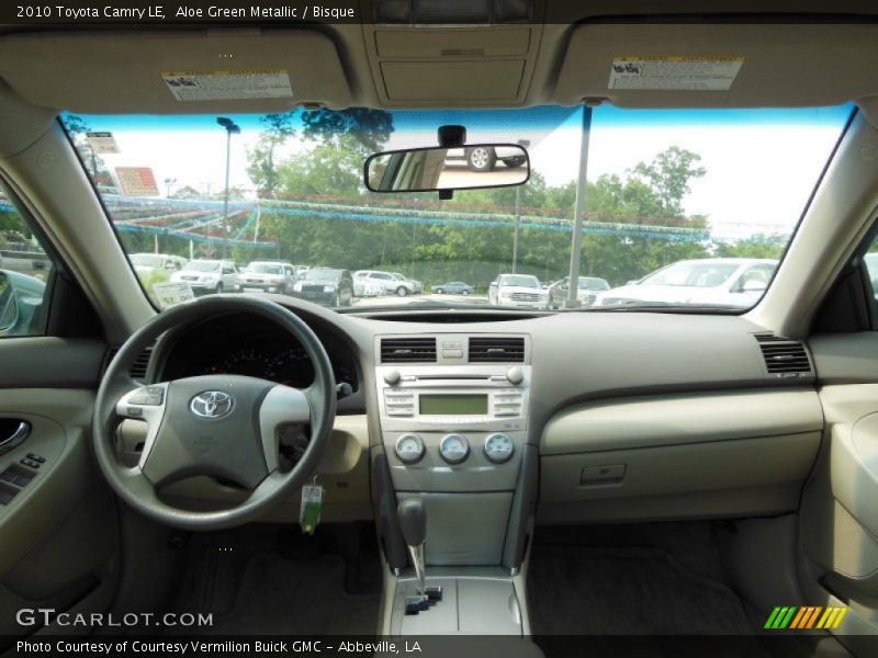 Aloe Green Metallic / Bisque 2010 Toyota Camry LE