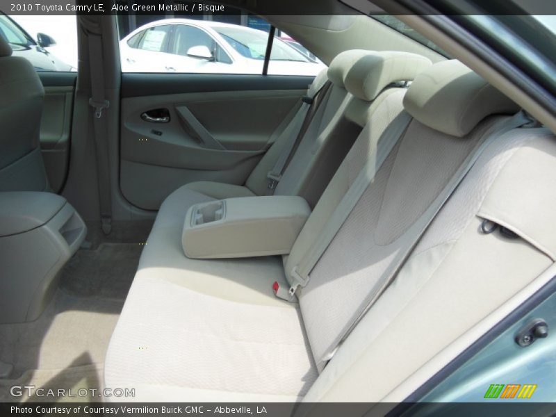 Aloe Green Metallic / Bisque 2010 Toyota Camry LE