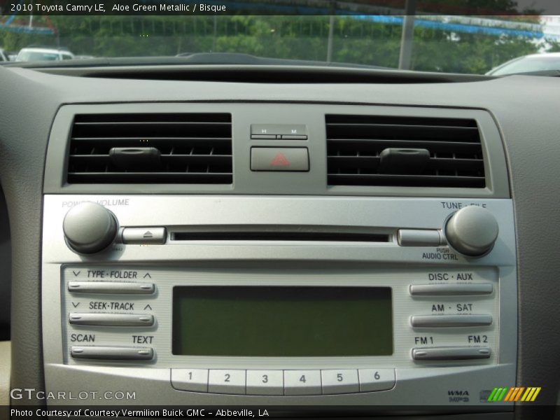 Audio System of 2010 Camry LE