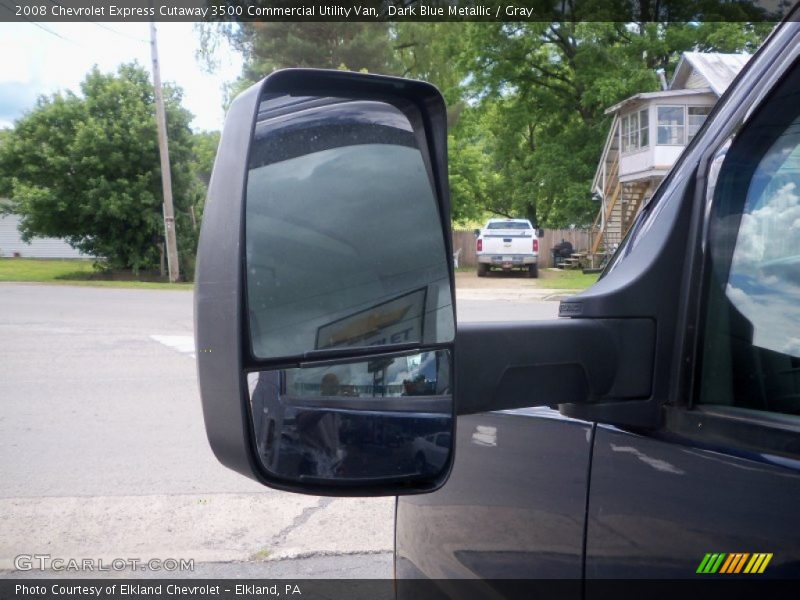Dark Blue Metallic / Gray 2008 Chevrolet Express Cutaway 3500 Commercial Utility Van