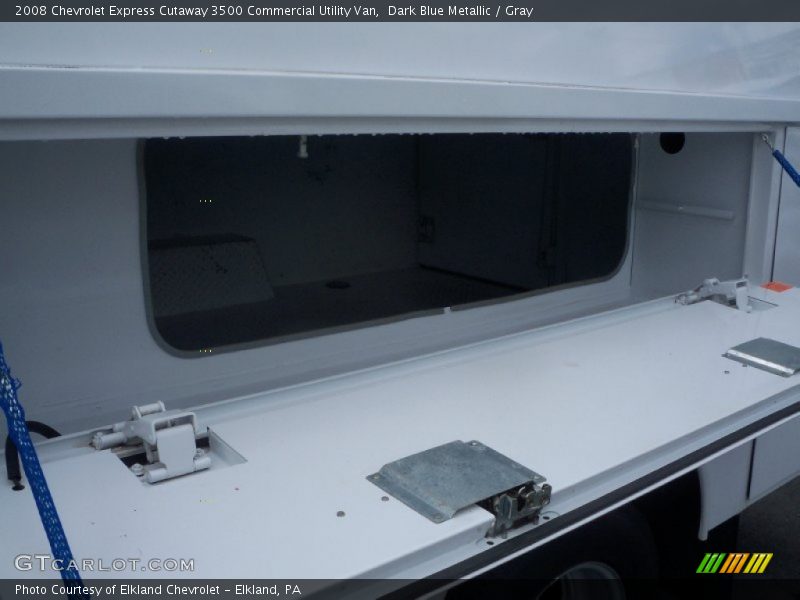 Dark Blue Metallic / Gray 2008 Chevrolet Express Cutaway 3500 Commercial Utility Van