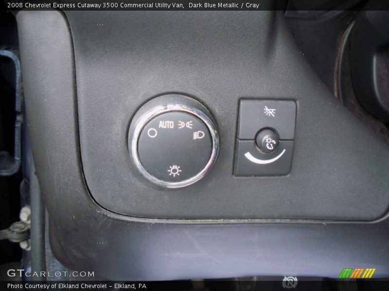 Controls of 2008 Express Cutaway 3500 Commercial Utility Van