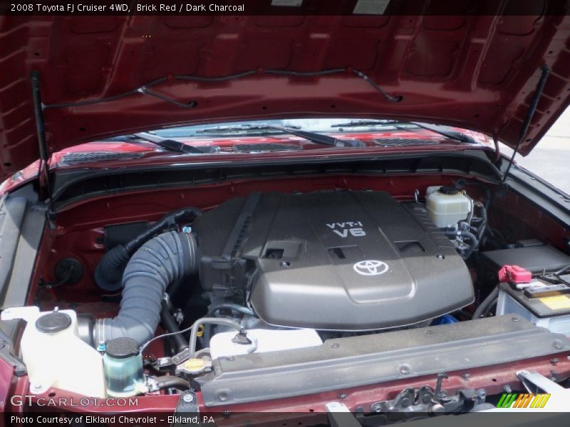 Brick Red / Dark Charcoal 2008 Toyota FJ Cruiser 4WD