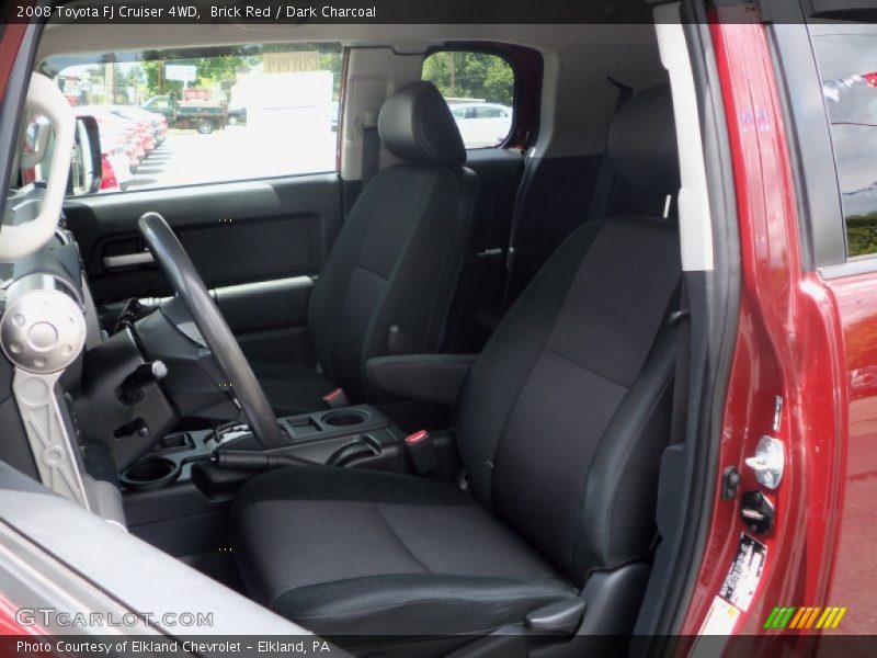 Brick Red / Dark Charcoal 2008 Toyota FJ Cruiser 4WD