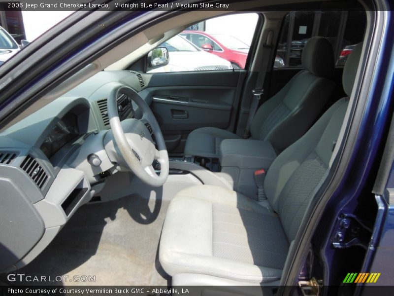 Midnight Blue Pearl / Medium Slate Gray 2006 Jeep Grand Cherokee Laredo