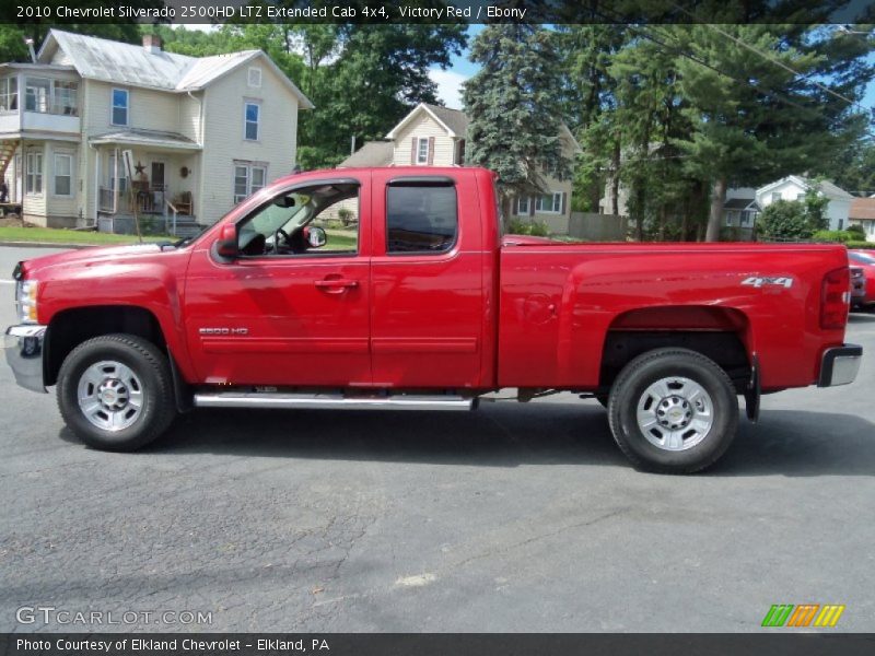  2010 Silverado 2500HD LTZ Extended Cab 4x4 Victory Red