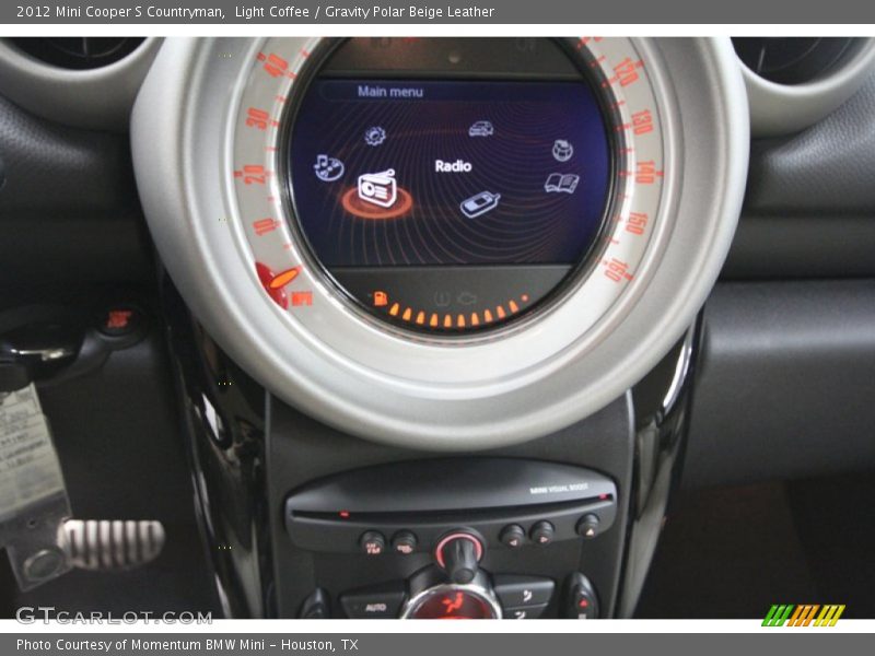 Light Coffee / Gravity Polar Beige Leather 2012 Mini Cooper S Countryman