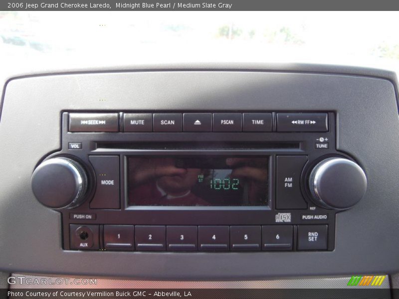 Midnight Blue Pearl / Medium Slate Gray 2006 Jeep Grand Cherokee Laredo